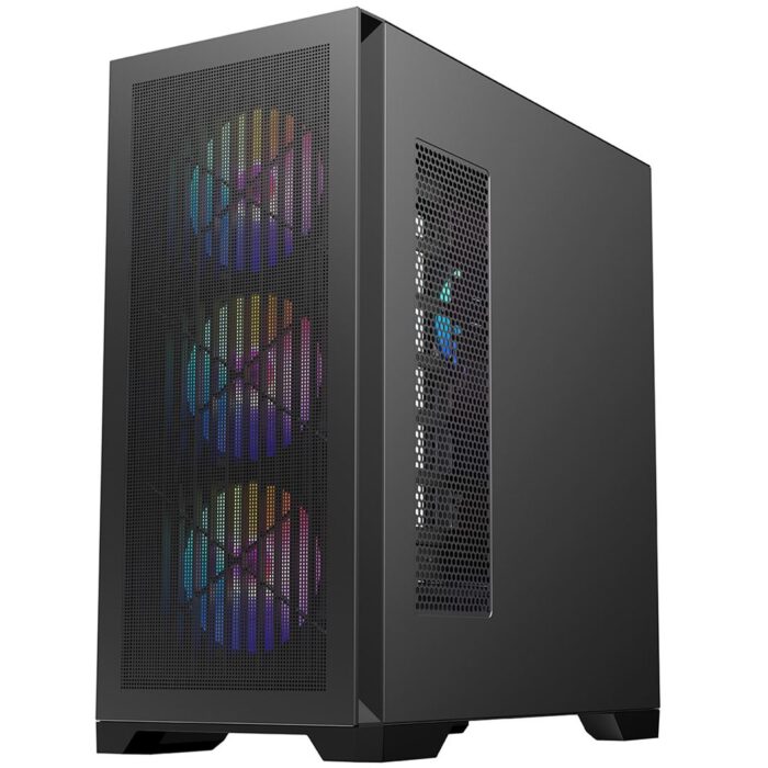 CRONUS Phanes Gaming PC Case, Full Tower, Superior Airflow, ATX, Micro ATX, Mini-ITX, and E-ATX - Image 5