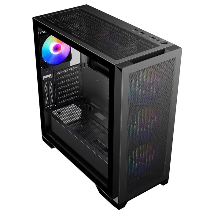 CRONUS Phanes Gaming PC Case, Full Tower, Superior Airflow, ATX, Micro ATX, Mini-ITX, and E-ATX - Image 2