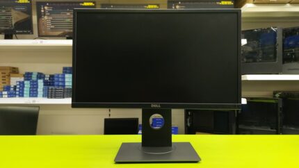 Used 22" Full HD Dell P2217H Monitor / VGA, HDMI, DP, USB 3.0 Hub