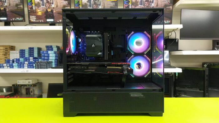 Used Custom Gaming PC / Intel i5 12400F 4.3GHz / 16GB RAM / 500GB NVMe + 1TB HDD / Multi Choice Graphics - Image 2