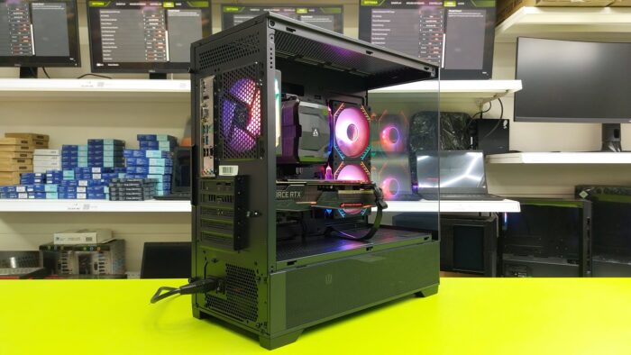 Used Custom Gaming PC / Intel i5 12400F 4.3GHz / 16GB RAM / 500GB NVMe + 1TB HDD / Multi Choice Graphics - Image 4