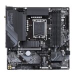Gigabyte B760M GAMING X AX Intel 1700 Socket Motherboard, Micro-ATX, 4x DDR5, 2.5GbE LAN, Wi-Fi 6E - Image 2