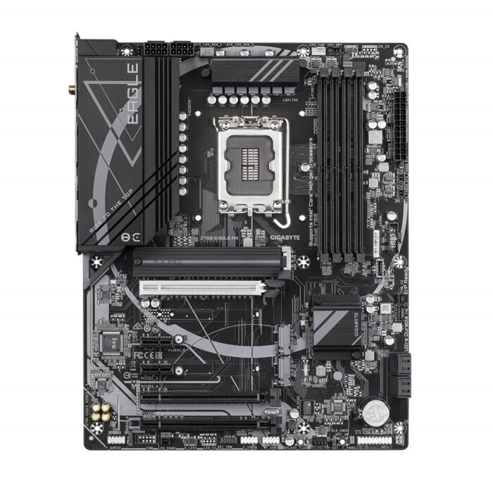 Gigabyte Z790 EAGLE AX Intel 1700 Socket Motherboard, ATX, 4x DDR5 SloT, 2.5GbE LAN, Wi-Fi 6E - Image 2