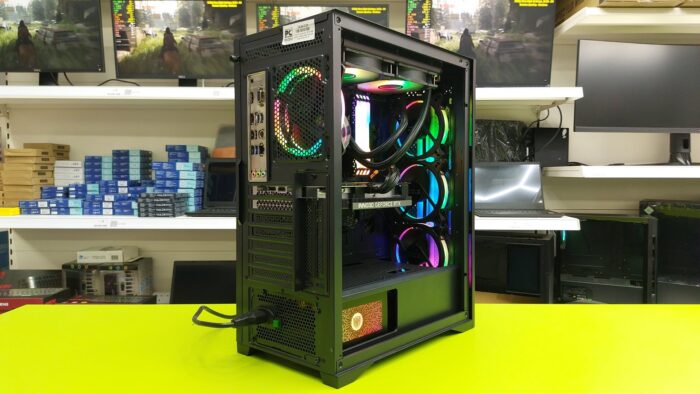 No name case 55 (4) Used Custom Gaming PC / Ryzen 7 5700X 4.6GHz / 48GB RAM / 500GB SSD + 1TB HDD / Multi Choice Graphics - Image 4
