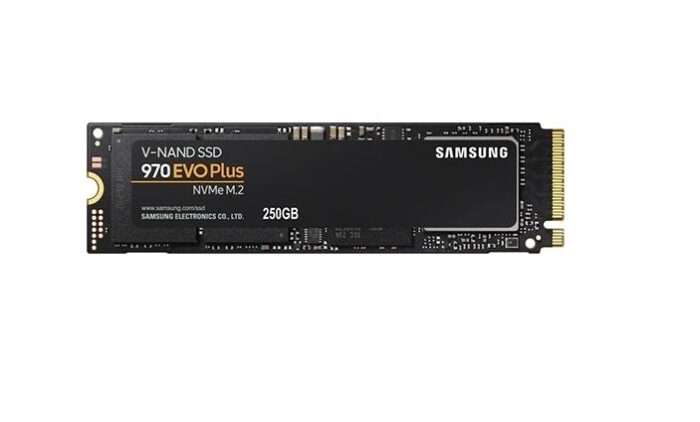 samsung 970 Evo plus 250gb Used Samsung 970 EVO Plus 250GB 2280 NVMe M.2 - Image 1