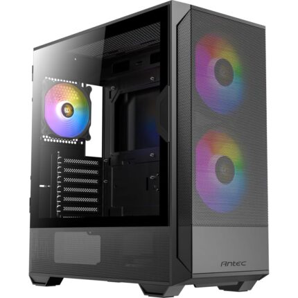 ANTEC NX416L Case, Gaming, Black, Mid Tower, 3 x ARGB Fan