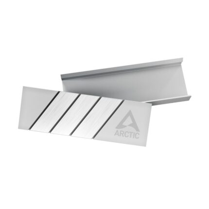 Arctic M2 Pro (Silver) M.2 SSD Heatsink, For Single & Double Sided, Thermal Pads Included