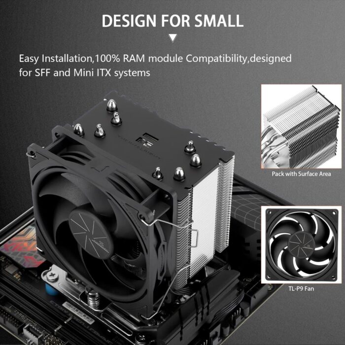 Assassin X 90 SE V2 2 Thermalright Assassin X 90 SE V2 CPU Air Cooler - Image 4
