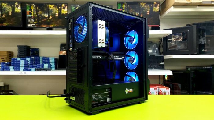 Refurbished Custom Gaming PC / Intel i7 8700 4.6GHz / 16GB RAM / 500GB SSD + 1TB HDD / Multi Choice Graphics - Image 4