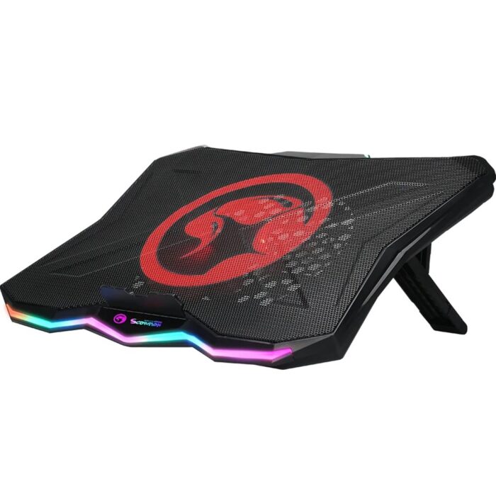 Marvo Scorpion FN-40 Atlas 40 USB Powered RGB Laptop Cooling Stand - Image 3