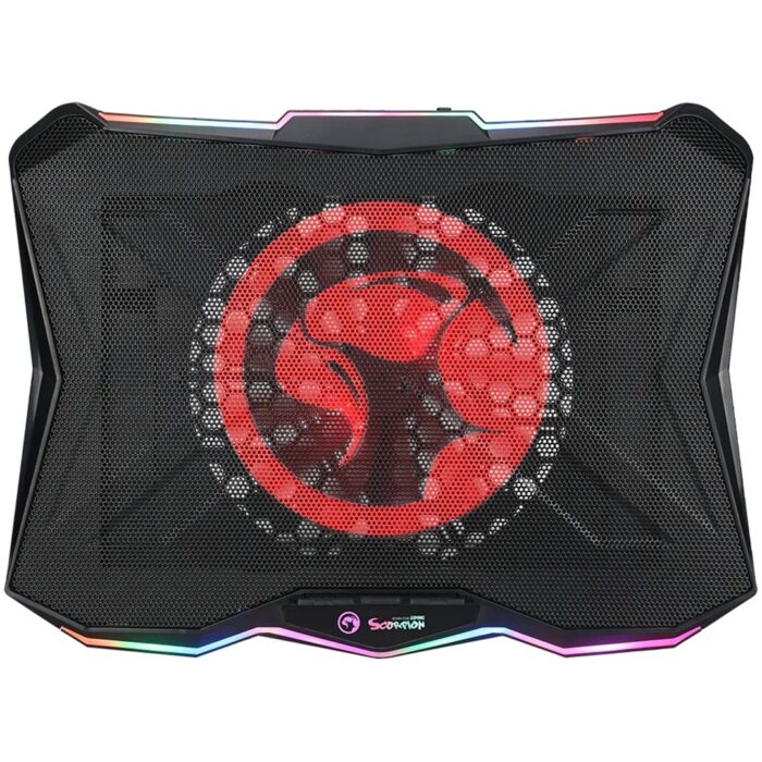 Marvo Scorpion FN-40 Atlas 40 USB Powered RGB Laptop Cooling Stand - Image 1