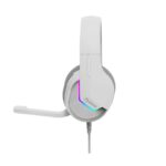 Marvo Scorpion H8618 Tactic 40 USB 2.0 Wired Gaming RGB Headset White - Image 2