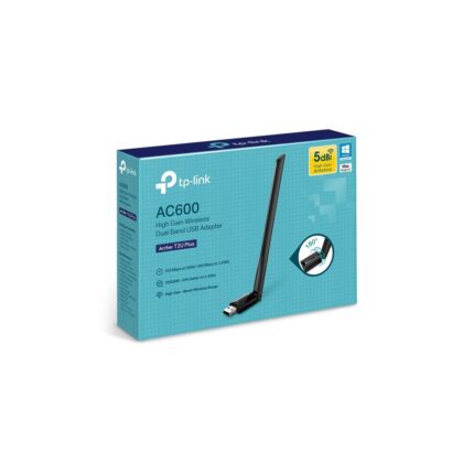 TP-Link Archer T2U Plus 433Mbps Wi-Fi 5 USB Adapter