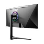 piXL 34 Inch Ultrawide Curved Gaming Monitor, 165Hz, 1.5ms Response Time, 3440x1440 Resolution, HDMI, DP - Image 2