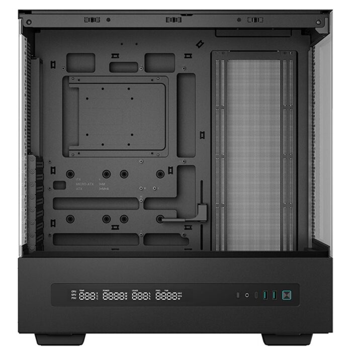 DeepCool CH690 Digital ATX Mid-Tower Case, High-Airflow PC Case with Semi-Glass Panel, Black - Image 4