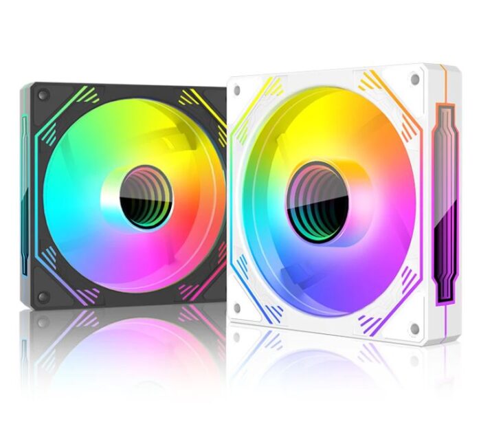 120mm ARGB PC Fan V12 - 71CFM - Infinity Lens - Image 1