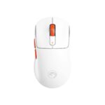 Marvo Scorpion G964W Niro 60 Wireless and USB-C Rechargeable Gaming Mouse (White)