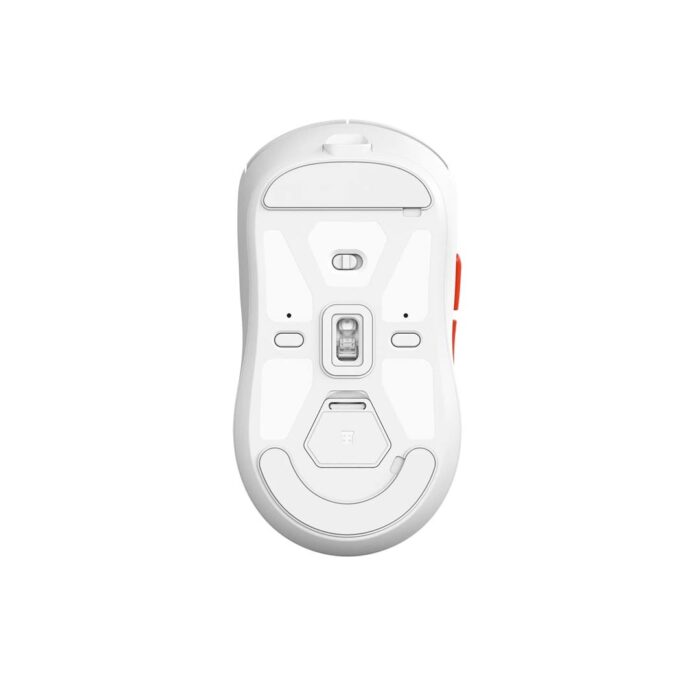 Marvo Scorpion G964W Niro 60 W 4 Marvo Scorpion G964W Niro 60 Wireless and USB-C Rechargeable Gaming Mouse (White) - Image 5