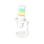 Marvo Scorpion MIC-07 Blast 60 USB RGB Noise Cancelling Wired Gaming Microphone (White) - Image 2