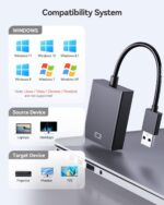 USB to HDMI Adapter, USB 3.0/2.0, HD 1080P - Image 2
