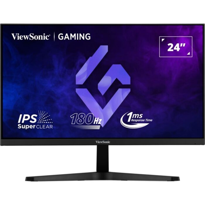 Viewsonic VX24G1-HD Viewsonic VX24G1-HD 24 Inch Full HD IPS Gaming Monitor, 180Hz, HDMI, DP, 1ms - Image 1