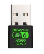 USB AX900 WiFi6 & BT Adapter Realtek RTL8851BU  2.4GHz/5.8GHz Dual Band