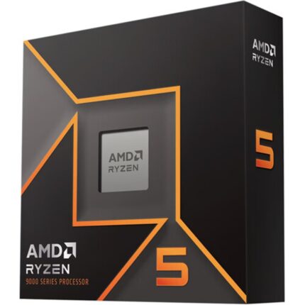AMD Ryzen 5 9600X 6 Core AM5 Processor, 12 Threads, 3.9GHz up to 5.4GHz Boost, 38MB Cache, 65W