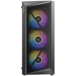Antec AX67 ARGB Mid-Tower Gaming PC Case, Full Mesh Front, Tempered Glass, 4 x 120mm ARGB Fans, ATX - Image 2