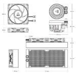 Arctic Liquid Freezer III Pro 240mm Liquid CPU Cooler, P12 Pro - Image 5