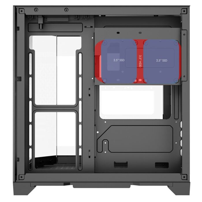 CIT DS240 Black 5 CIT DS240 Black Case No fans Inc HUB - Image 7