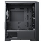 CIT Vento Gaming MATX Case Black 4x 12cm ARGB Fans Hub - Image 6