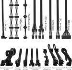 Cooler Master 850W V SFX Gold 850 ATX  PSU, Fully Modular, FDB Bearing Fan, 80+ Gold, SFX-to-ATX Bracket, PCIe 5.1 - Image 3