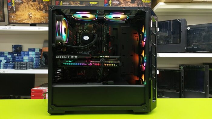 Used Custom Gaming PC / Intel i7 9700KF 4.9GHz / 32GB RAM / 1TB NVMe + 2TB HDD/ RTX 3060 12GB - Image 2
