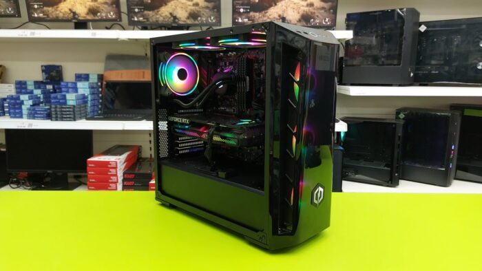 Used Custom Gaming PC / Intel i7 9700KF 4.9GHz / 32GB RAM / 1TB NVMe + 2TB HDD/ RTX 3060 12GB - Image 3