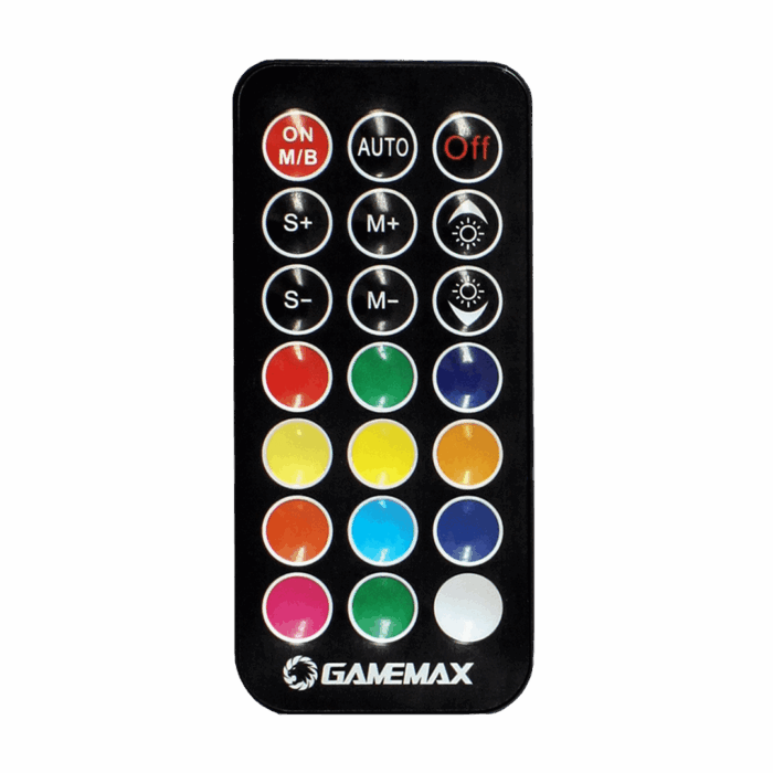 GameMax 9 Port HUB V4.0 3 GameMax 9 Port HUB V4.0 PWM ARGB SYNC & RF Remote - Image 4