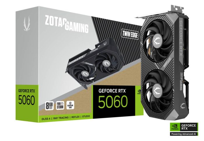 Zotac GeForce RTX 5060 Twin Edge 8GB GDDR7 - Image 1