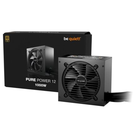 be quiet! 1000W PURE POWER 12, 80 PLUS ATX 3.1 compliant and PCIe 5.1