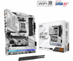 Asrock X870 PRO RS WIFI, AMD X870, AM5, ATX, 4 DDR5, HDMI, 2 USB4, Wi-Fi 7, 2.5G LAN, RGB, 3x M.2