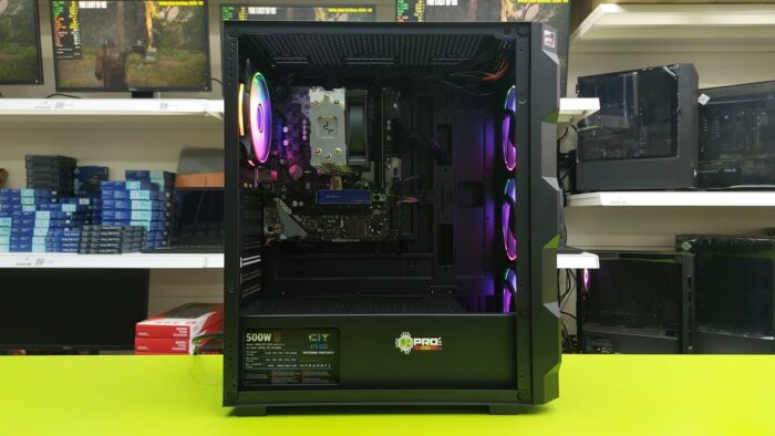 New Custom Gaming Desktop / AMD Ryzen 5 5600G 4.60GHz / 16GB RAM / 1TB NVMe / AMD Radeon Graphics - Image 2