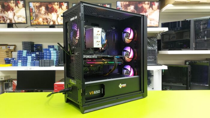 Used Custom Gaming PC / Intel i7 8700K 4.7GHz / 32GB RAM / 512GB NVMe + 2TB  HDD / Multi Choice Graphics - Image 6