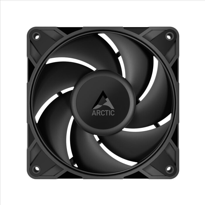 Arctic P12 Por PST 12cm PWM Case Fan w/ Cable Splitter, Fluid Dynamic Bearing, 600-3000 RPM, Black - Image 2