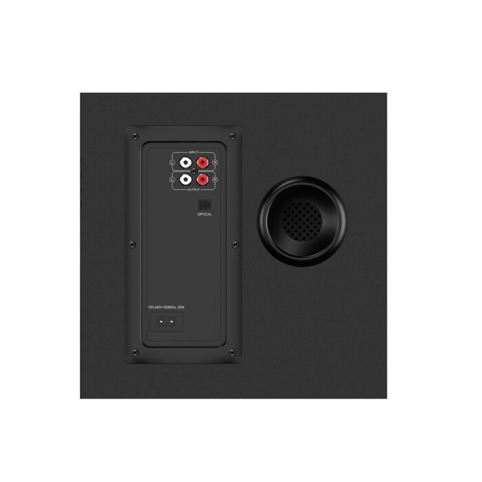 Genius SW-2.1 1 Genius SW-2.1 1850BT, 50W RMS, Bluetooth 5.3, Subwoofer, Gaming and Entertainment Speaker System - Image 3