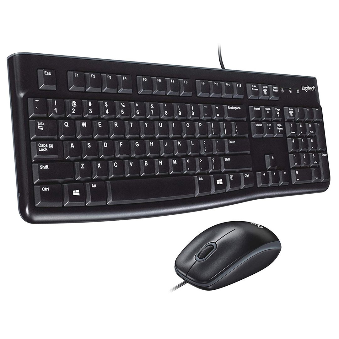 Logitech MK120 Wired Keyboard and Mouse