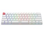 Marvo Scorpion KG933G Saber 61 Wired Mechanical RGB 60% Gaming Keyboard (White) - Image 2