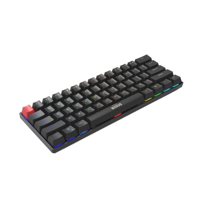 Marvo Scorpion KG933G Saber 61 Wired Mechanical RGB 60% Gaming Keyboard (Black) - Image 3