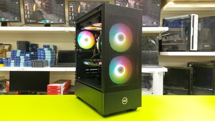 pc specialist desktop 22 (4) Refurbished Gaming Desktop / AMD 7 7800X3D 5.00GHz / 16GB RAM / 1TB NVMe / RTX 4070 Super 12GB - Image 1