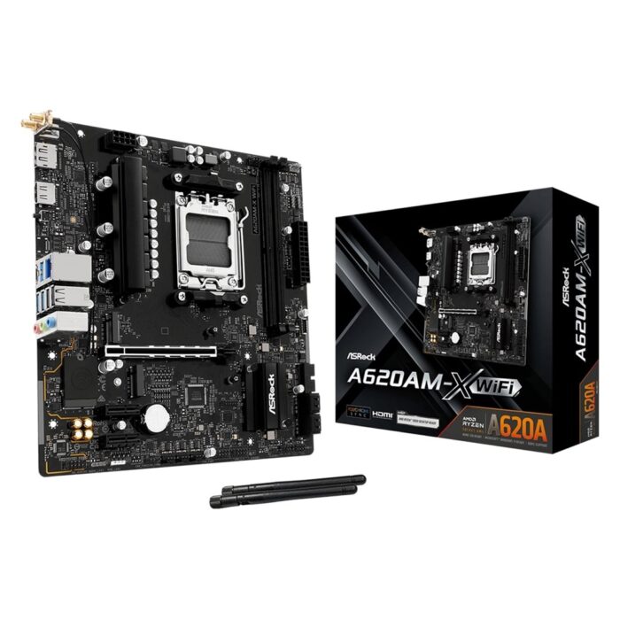 ASRock A620m-X WIFI AMD Socket AM5 - Image 1