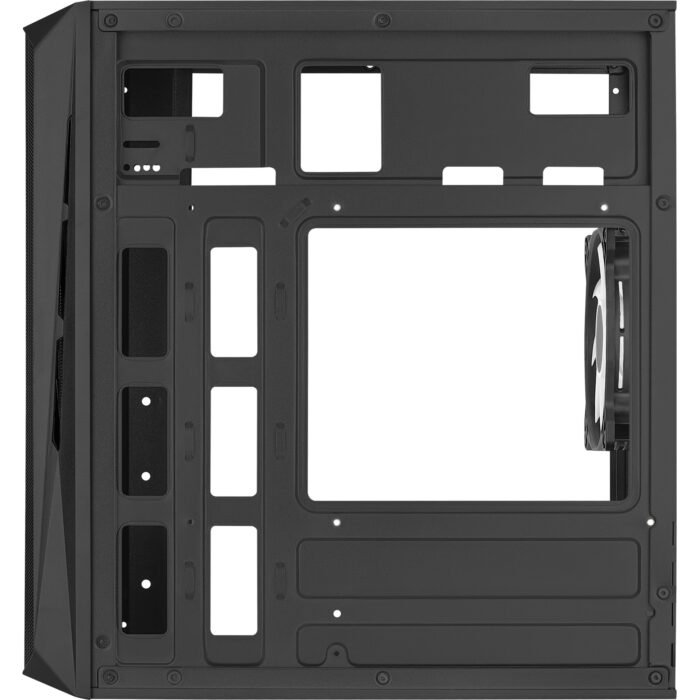 Aerocool CS-107 v2 FRGB Mini Tower Case - Black - Image 5