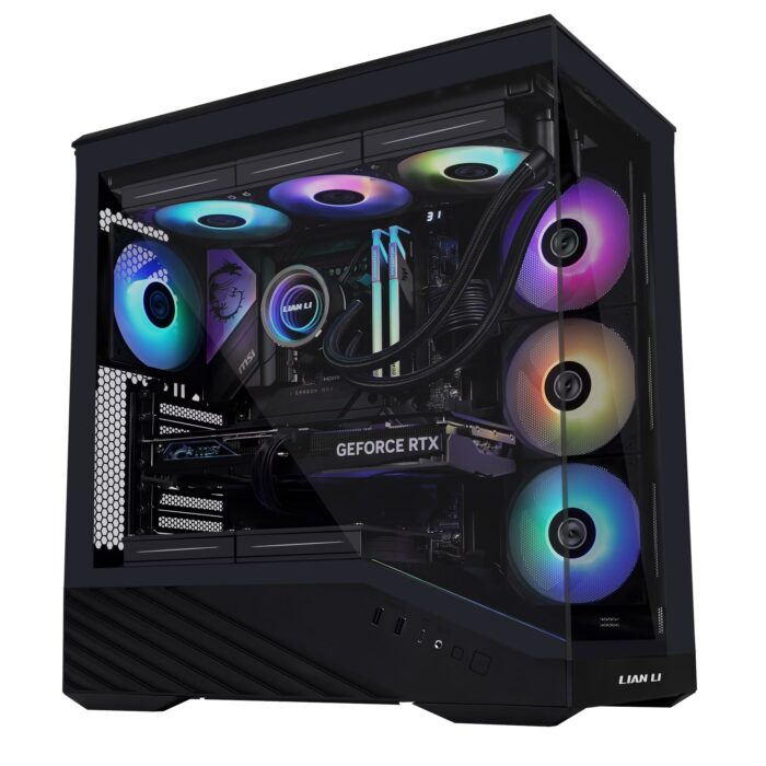 Lian Li Vector V100 Mid Tower Case - Black - Image 2