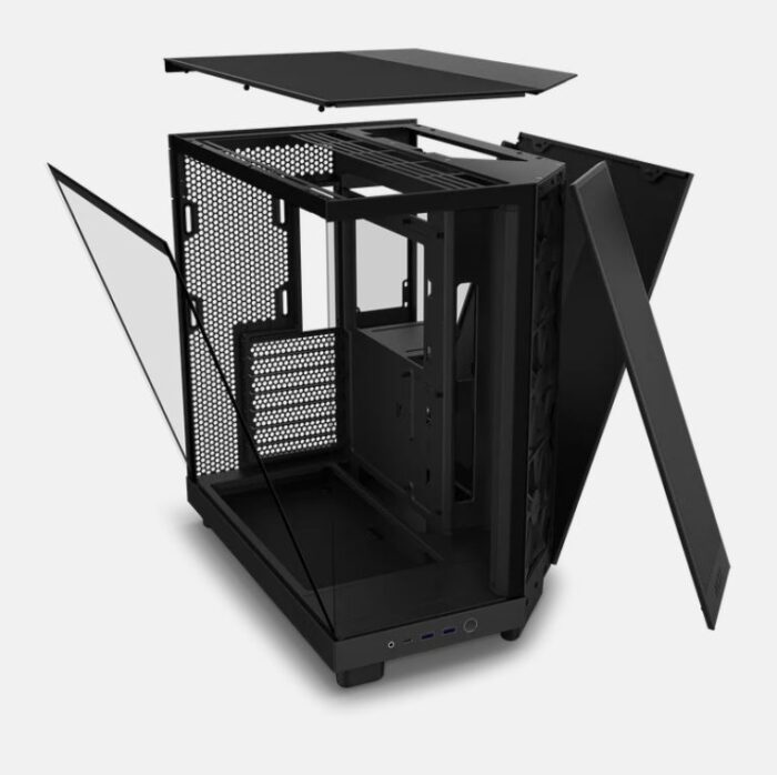 NZXT H6 Flow Dual Chamber Mid Tower Case - Image 4